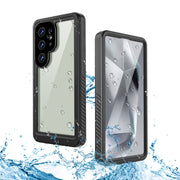 For Samsung Galaxy S25 Ultra 5G RedPepper IP68 Water-resistant Triple-proof Phone Case(Black)