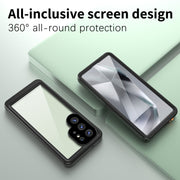 For Samsung Galaxy S25 Ultra 5G RedPepper IP68 Water-resistant Triple-proof Phone Case(Black)