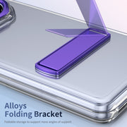 For Honor Magic V3 Ice-Cold Holder PC Hybrid TPU Phone Case(Purple)