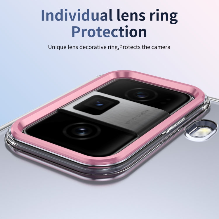 For Honor Magic Vs3 Ice-Cold Holder PC Hybrid TPU Phone Case(Pink)