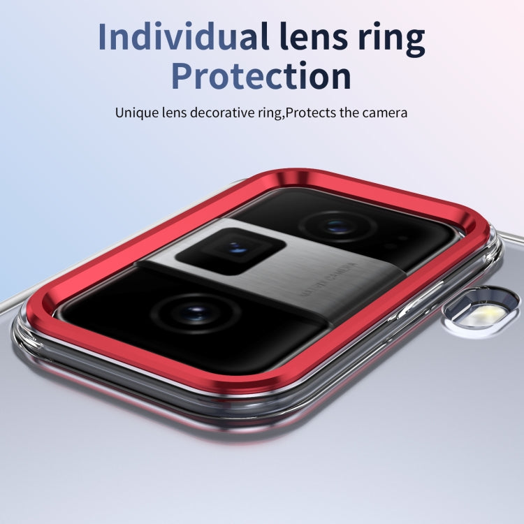For Honor Magic Vs3 Ice-Cold Holder PC Hybrid TPU Phone Case(Red)