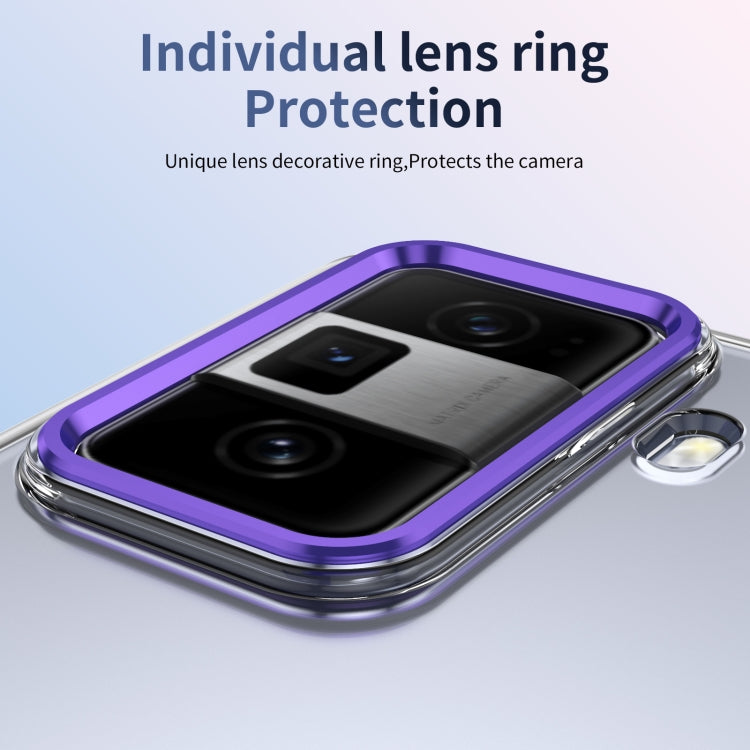 For Honor Magic Vs3 Ice-Cold Holder PC Hybrid TPU Phone Case(Purple)