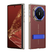 For Huawei Mate XT Ultimate Ice-Cold Holder PC Hybrid TPU Phone Case(Blue)