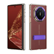 For Huawei Mate XT Ultimate Ice-Cold Holder PC Hybrid TPU Phone Case(Purple)