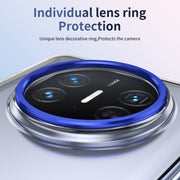For Huawei Mate X3 Ice-Cold Holder PC Hybrid TPU Phone Case(Blue)