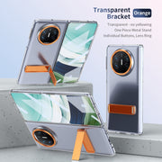 For Huawei Mate X3 Ice-Cold Holder PC Hybrid TPU Phone Case(Orange)