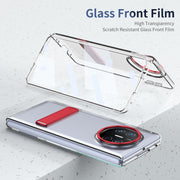 For Huawei Mate X3 Ice-Cold Holder PC Hybrid TPU Phone Case(Red)