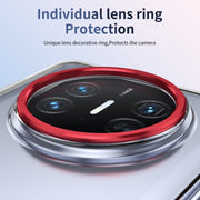 For Huawei Mate X3 Ice-Cold Holder PC Hybrid TPU Phone Case(Red)