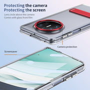For Huawei Mate X3 Ice-Cold Holder PC Hybrid TPU Phone Case(Red)