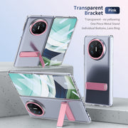 For Huawei Mate X5 Ice-Cold Holder PC Hybrid TPU Phone Case(Pink)