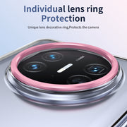 For Huawei Mate X5 Ice-Cold Holder PC Hybrid TPU Phone Case(Pink)