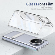 For Huawei Mate X5 Ice-Cold Holder PC Hybrid TPU Phone Case(Silver)
