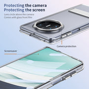 For Huawei Mate X5 Ice-Cold Holder PC Hybrid TPU Phone Case(Silver)