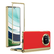 For Huawei Mate X5 Integrated AG Frosted Vacuum Plating Phone Case(Red)