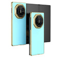 For Huawei Mate XT Ultimate Design Integrated AG Frosted Vacuum Plating Phone Case(Ice Blue) - Huawei Cases by PMC TechLife | Online Shopping South Africa | PMC TechLife | Buy Now Pay Later Mobicred