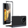 For Honor Magic V3 Integrated AG Frosted Vacuum Plating Phone Case(Black) - Honor Cases by PMC TechLife | Online Shopping South Africa | PMC TechLife | Buy Now Pay Later Mobicred