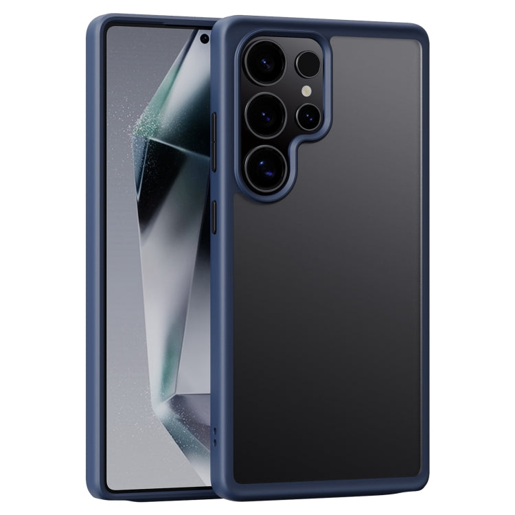 For Samsung Galaxy S25 Ultra 5G Skin Feel Phone Case(Titanium Blue)