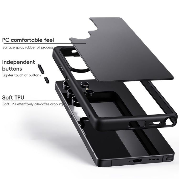 For Samsung Galaxy S25 Ultra 5G Skin Feel Phone Case(Titanium Blue)