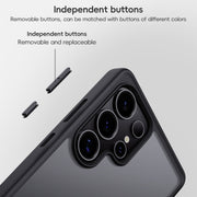 For Samsung Galaxy S25 5G Skin Feel Phone Case(Black)
