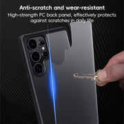 For Samsung Galaxy S25 5G Skin Feel Phone Case(Titanium Blue)