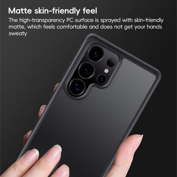 For Samsung Galaxy S25+ 5G Skin Feel Phone Case(Grey)