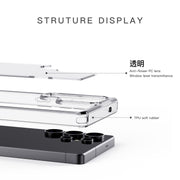 For Samsung Galaxy S25 Ultra 5G Crystal Clear TPU Hybrid PC Phone Case(Transparent)
