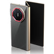 For Huawei Mate XT Ultimate Design lce Folding Series Integrated Clear PC Phone Case(Red) - Huawei Cases by PMC TechLife | Online Shopping South Africa | PMC TechLife | Buy Now Pay Later Mobicred