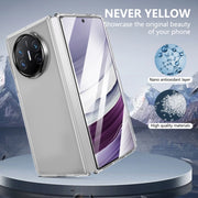 For Huawei Mate X3 lce Folding Series Integrated Clear PC Phone Case(Black)