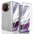 For Huawei Mate X3 lce Folding Series Integrated Clear PC Phone Case(Red) - Huawei Cases by PMC TechLife | Online Shopping South Africa | PMC TechLife | Buy Now Pay Later Mobicred