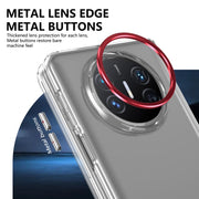 For Huawei Mate X3 lce Folding Series Integrated Clear PC Phone Case(Red)