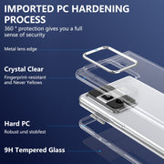 For Honor Magic Vs3 lce Folding Series Integrated Clear PC Phone Case(Silver)