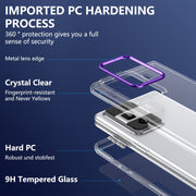 For Honor Magic Vs3 lce Folding Series Integrated Clear PC Phone Case(Purple)
