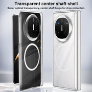 For Huawei Mate X6 Clear MagSafe PC Full Coverage Phone Case(White)