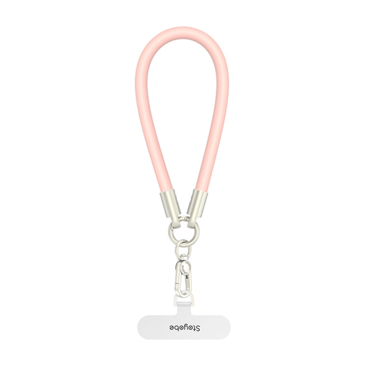 DUX DUICS Stoyobe PL-II Universal Silicone Phone Wrist Strap Anti-lost Lanyard(Pink)