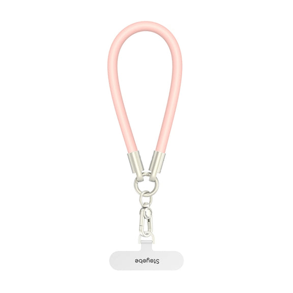 DUX DUICS Stoyobe PL-II Universal Silicone Phone Wrist Strap Anti-lost Lanyard(Pink)