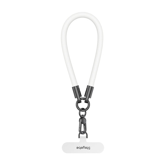 DUX DUICS Stoyobe PL-II Universal Silicone Phone Wrist Strap Anti-lost Lanyard(Luminous White)