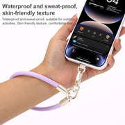 DUX DUICS Stoyobe PL-II Universal Silicone Phone Wrist Strap Anti-lost Lanyard(Pink)