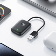 USB Interface Wired to Wireless Car CarPlay Adapter(Black)