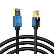 3m Home Fiber Bandwidth 10 Gigabit CAT8 Network Cable(Blue)