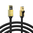 20m Home Fiber Bandwidth 10 Gigabit CAT8 Network Cable(Gold) - free shipping - PMC TechLife - Order now!