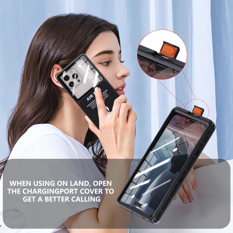 RedPepper Air Box Max 6.9 IP68 Water-resistant Phone Case for 6.9 inch Phone(Black)