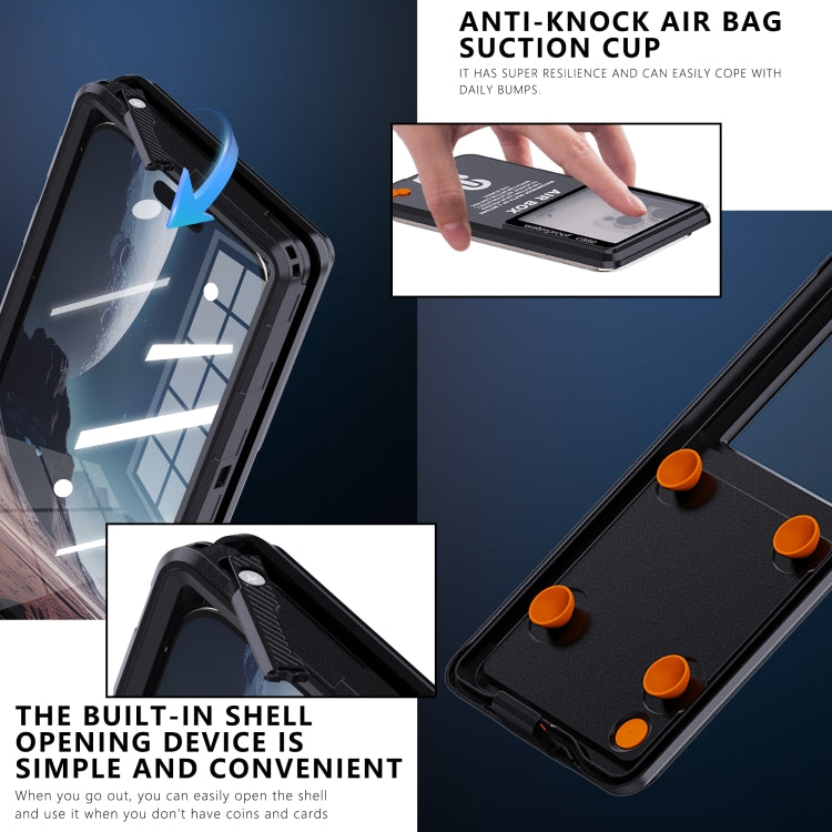 RedPepper Air Box Max 6.9 IP68 Water-resistant Phone Case for 6.9 inch Phone(Black)