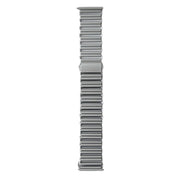 For Samsung Galaxy Watch 7 / 6 / 5 Hollow Chain Metal Watch Band(Silver White)