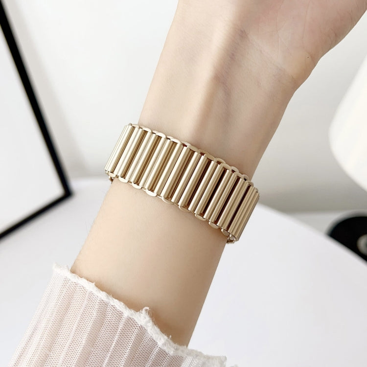 For Samsung Galaxy Watch 7 / 6 / 5 Hollow Chain Metal Watch Band(Gold)