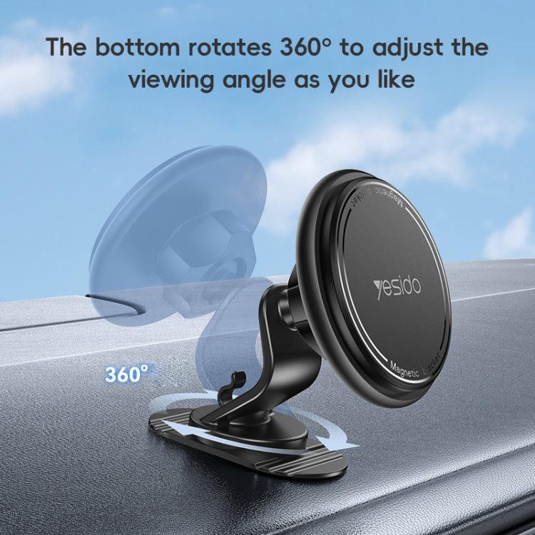 Yesido C220 Car Center Console MagSafe Magnetic Phone Holder(Black)