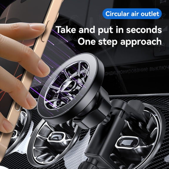 Yesido C221 Car Air Vent MagSafe Magnetic Phone Holder(Black)