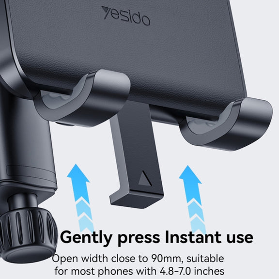 Yesido C240 Car Rotatable Air Vent Phone Holder for Mercedes Benz(Black)