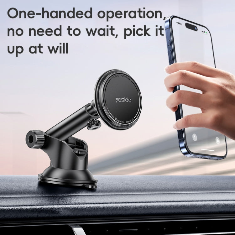 Yesido C269 Car Center Console MagSafe Magnetic Phone Holder(Black)