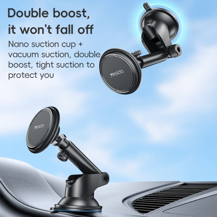 Yesido C269 Car Center Console MagSafe Magnetic Phone Holder(Black)