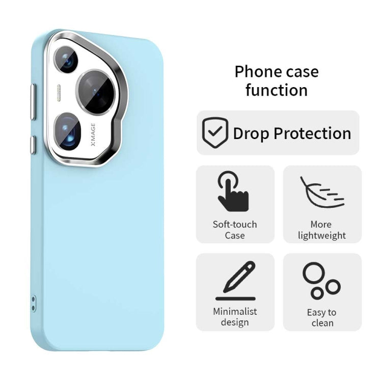 For Huawei Pura 70 Ultra Colorful Series Shockproof Phone Case(Blue)